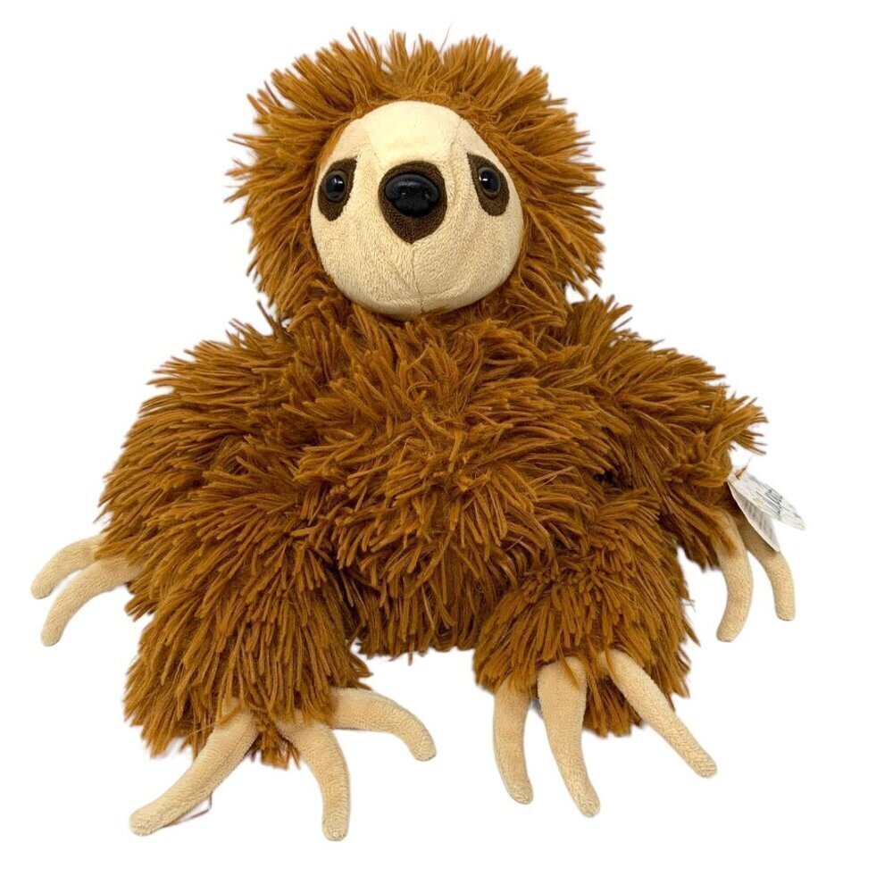 Wishpets Hermes Sloth Vintage Plush Stuffed Animal Soft  2015 Gift Toy Brown
